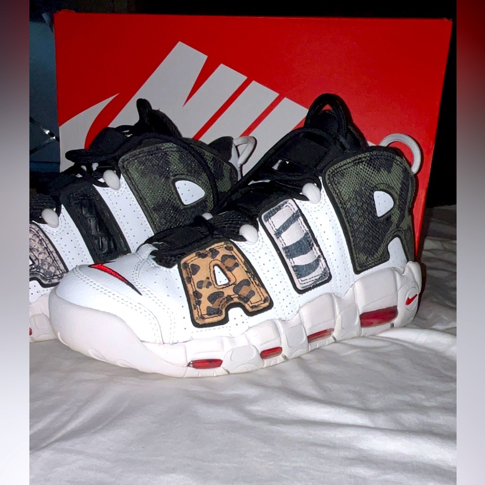 Mens Nike Air More Uptempo ‘Tunnel Walk’ size 10.5 GOAT VERIFIED